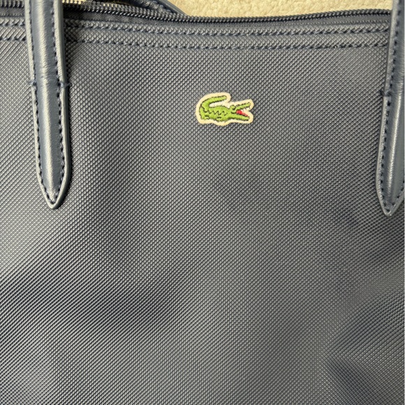 Lacoste Women's Navy Tote Bag - Picture 8 of 13